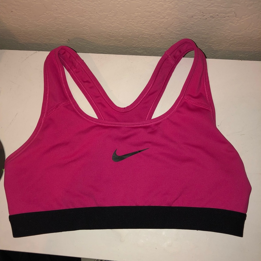 Hot Pink Sports Bra